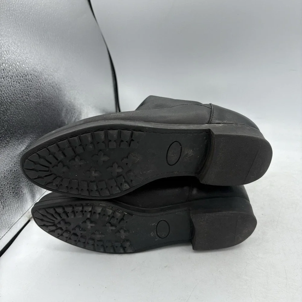 Siberian Husky Boots Womens Size 8.5 B Snow Winter‎ Lined Black Pull On